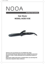 NOOA NOSC153E Instruction Manual