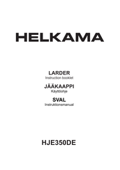 Helkama HJE350DE Instruction Booklet