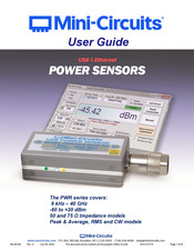 Mini-Circuits PWR-6RMS-RC User Manual