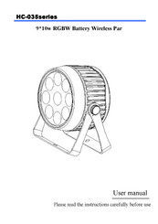 HC Stage Lighting HC-035 Series User Manual