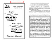 Jayco Kiwi Travel Trailer 2003 Owner's Manual
