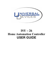 Universal Devices ISY-26 User Manual