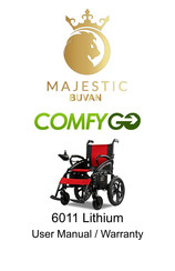 Comfy Go Mobility 6011 Lithium User Manual And Warranty