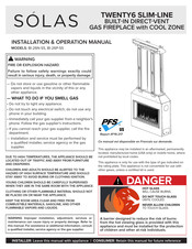 Solas TWENTY6 SLIM-LINE Installation & Operation Manual