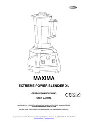 Maxima EXTREME POWER BLENDER XL User Manual