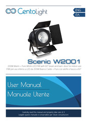CentoLight Scenic W2001 User Manual