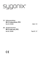 Sygonix SY-4730012 Operating Instructions Manual