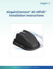 Airgain Connect AC-HPUE Installation Instructions Manual