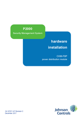 Johnson Controls CKM-F8P Hardware Installation