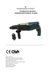 XTline Z1A-HB-2851 Manual