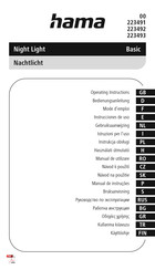 Hama 00223493 Operating Instructions Manual