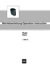 Stahl HUPE Operation Instruction Manual