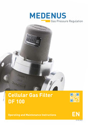 MEDENUS DF 100 Operating And Maintenance Instructions Manual