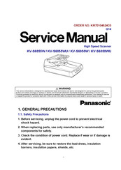 Panasonic KV-S6055WU Service Manual