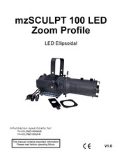 Techni-Lux mzSCULPT TH-SCLPMZ100WW/B Manual