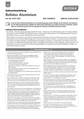 Russka 11447 000 User Instructions