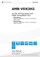 Acrosser Technology AMB-VDX3H2 User Manual
