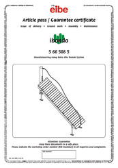 eibe ibondo 5665085 Assembly Instructions Manual