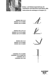 Element One MODIS 173-4 Installation And Operation Instructions For