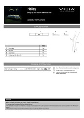 Vibia Halley Assembly Instructions