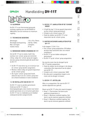 Davin DV-11T Manual