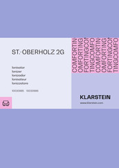 Klarstein 10030986 Instruction Manual