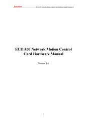 Zmotion ECI1A00 Hardware Manual