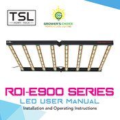 TSL Horti Tech ROI-E900 Series User Manual