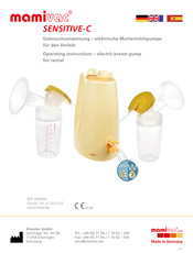 mamivac SENSITIVE-C 281012 Operating Instructions Manual