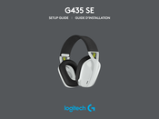 Logitech G G435 SE Setup Manual