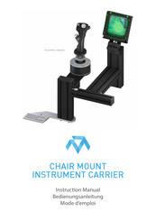Monstertech CHAIR MOUNT INSTRUMENT CARRIER Instruction Manual