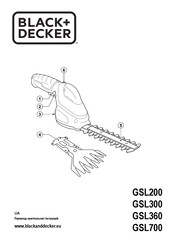 Black & Decker GSL300 Original Instructions Manual