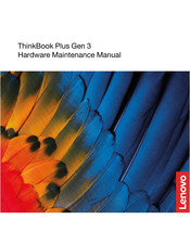 Lenovo ThinkBook Plus G3 IAP 21EL000GGE Hardware Maintenance Manual