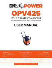 DK2 Power OPV425 User Manual