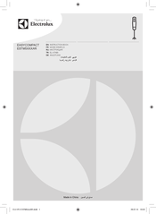 Electrolux EASYCOMPACT ESTM5 AR Series Instruction Book