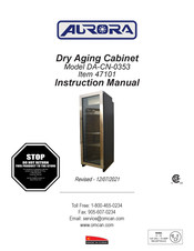 Omcan Aurora DA-CN-0353 Instruction Manual