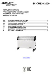 Scarlett SC-CH830/2000 Instruction Manual