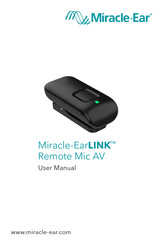 Miracle-Ear EarLINK Remote Mic AV User Manual