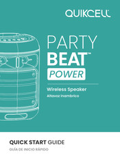 Alpha Comm Enterprises QUIKCELL PartyBeat Power Quick Start Manual