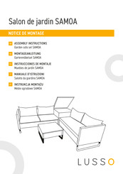 Lusso SAMOA Assembly Instructions Manual