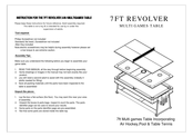 Mightymast Leisure 7ft Revolver Assembly Instructions Manual