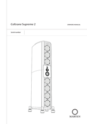 Marten COLTRANE SUPREME 2 Owner's Manual