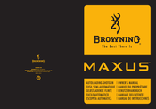 Browning MAXUS Owner's Manual