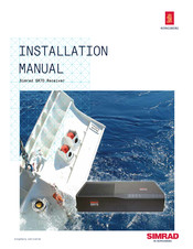 Kongsberg Simrad SR70 Installation Manual