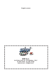 SIRI SIRIMIX Instructions For Use Manual