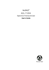 NuDAQ ACL-7120A User Manual
