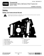 Toro 132-9543 Installation Instructions Manual