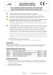 TMT MXM112 Instructions For Use Manual