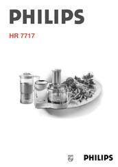 Philips HR 7717 Operating Instructions Manual