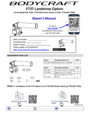 BodyCraft F737 Owner's Manual